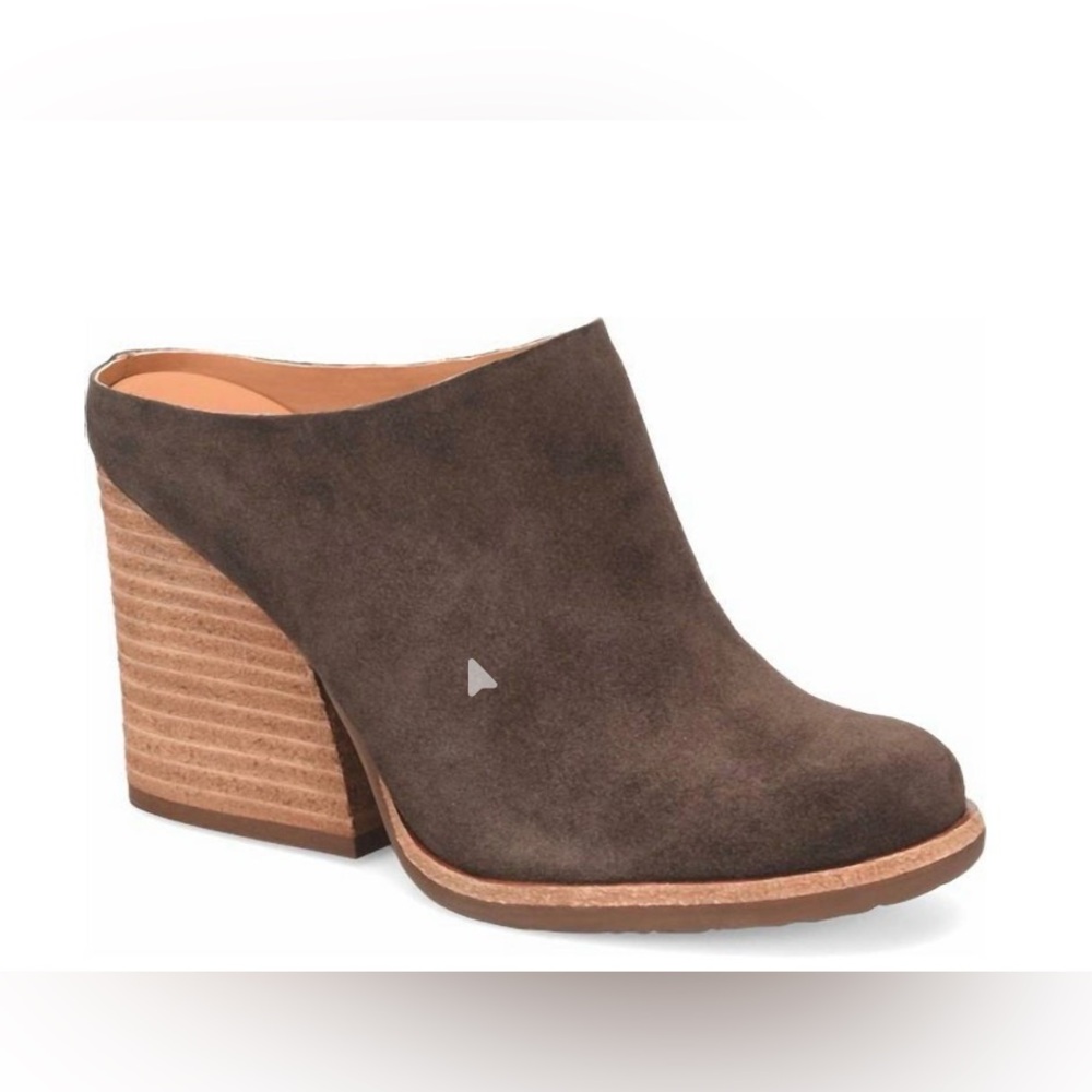 Kork-Ease Challis Women's Brown Suede Mule Boot Size 8.5